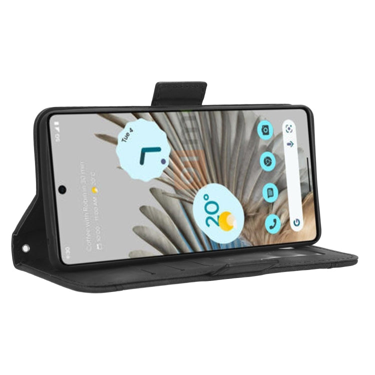 For Google Pixel 7 5G Skin Feel Calf Texture Card Slots Leather Phone Case