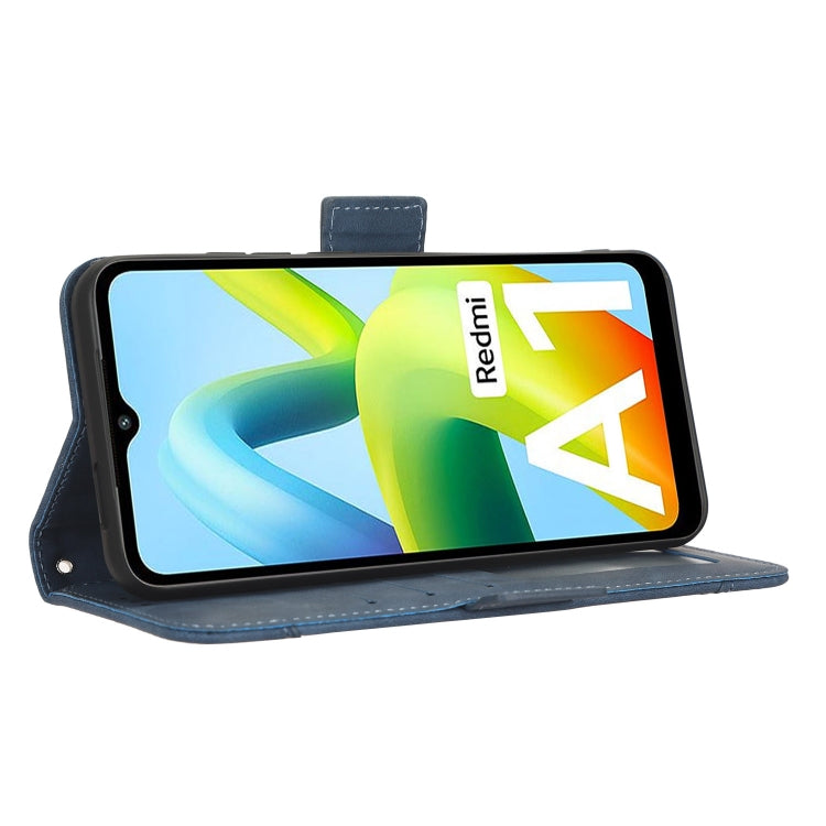 For Xiaomi Redmi A1 Skin Feel Calf Texture Card Slots Leather Phone Case