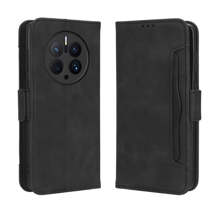 For Huawei Mate 50 Pro Skin Feel Calf Texture Card Slots Leather Phone Case