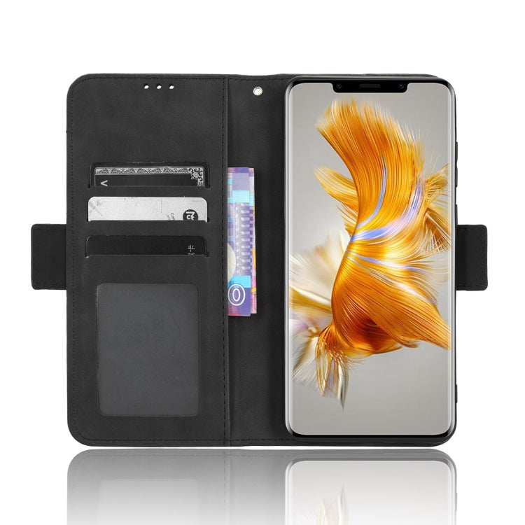 For Huawei Mate 50 Pro Skin Feel Calf Texture Card Slots Leather Phone Case