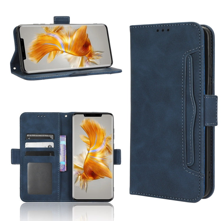 For Huawei Mate 50 Pro Skin Feel Calf Texture Card Slots Leather Phone Case