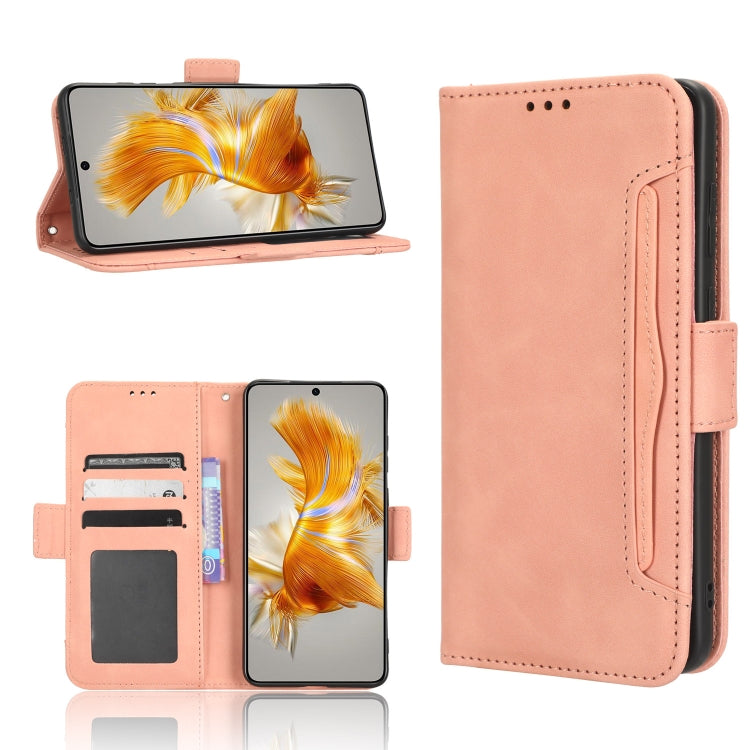 For Huawei Mate 50 Skin Feel Calf Texture Card Slots Leather Phone Case