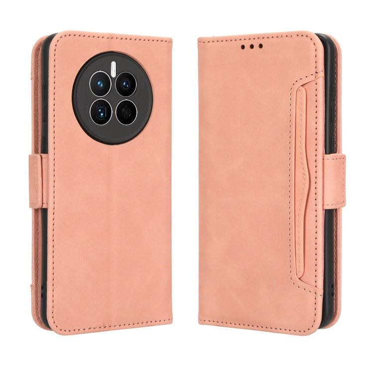 For Huawei Mate 50 Skin Feel Calf Texture Card Slots Leather Phone Case