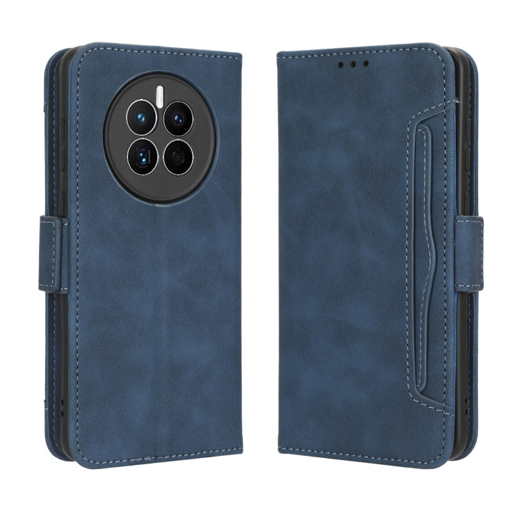 For Huawei Mate 50 Skin Feel Calf Texture Card Slots Leather Phone Case