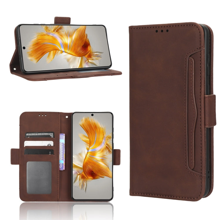 For Huawei Mate 50 Skin Feel Calf Texture Card Slots Leather Phone Case