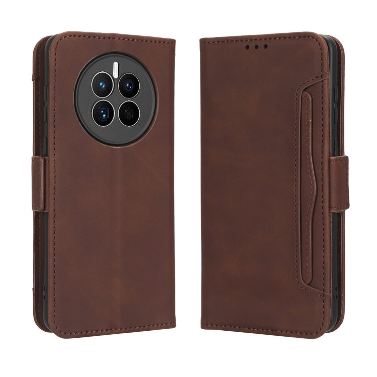 For Huawei Mate 50 Skin Feel Calf Texture Card Slots Leather Phone Case