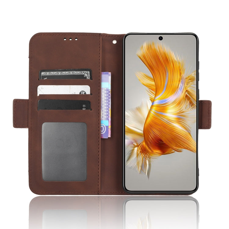 For Huawei Mate 50 Skin Feel Calf Texture Card Slots Leather Phone Case
