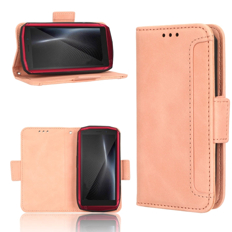 For Cubot Pocket / P50 Skin Feel Calf Texture Card Slots Leather Phone Case