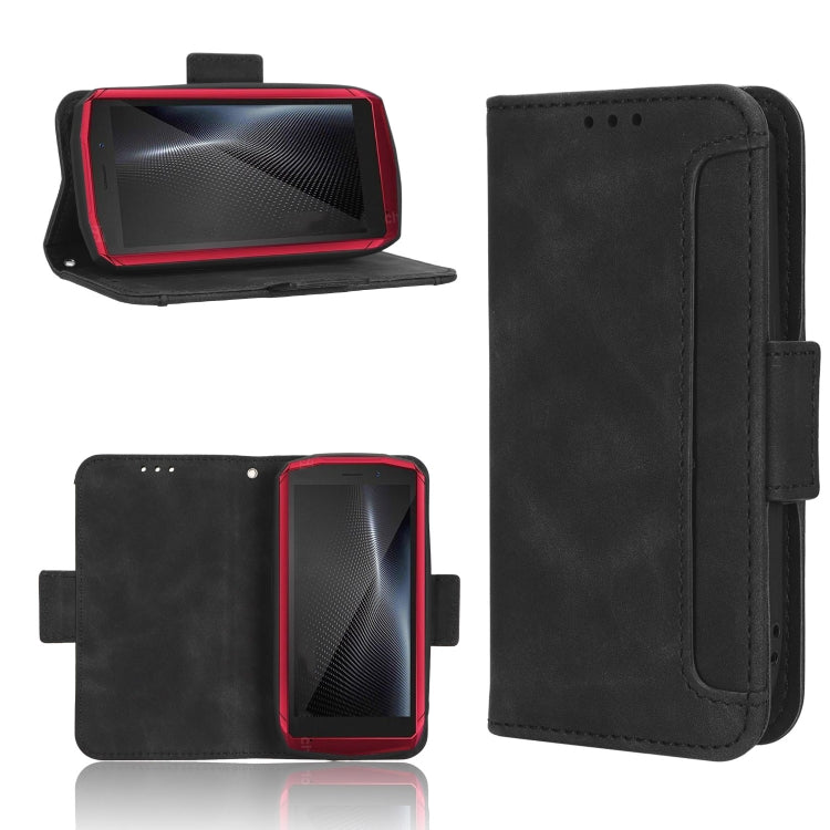 For Cubot Pocket / P50 Skin Feel Calf Texture Card Slots Leather Phone Case