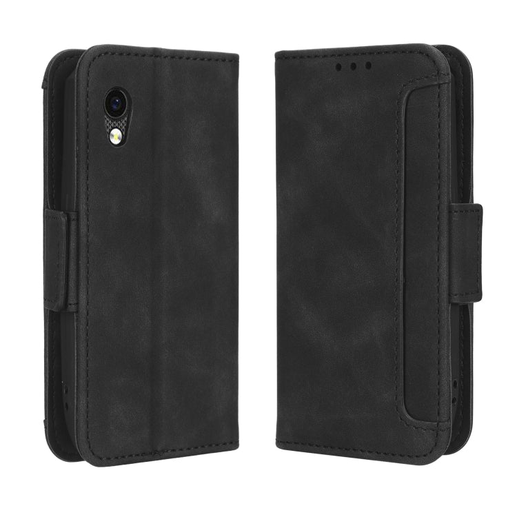 For Cubot Pocket / P50 Skin Feel Calf Texture Card Slots Leather Phone Case
