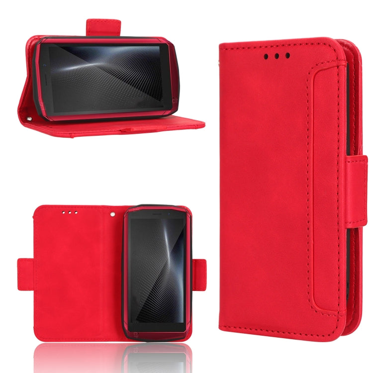 For Cubot Pocket / P50 Skin Feel Calf Texture Card Slots Leather Phone Case