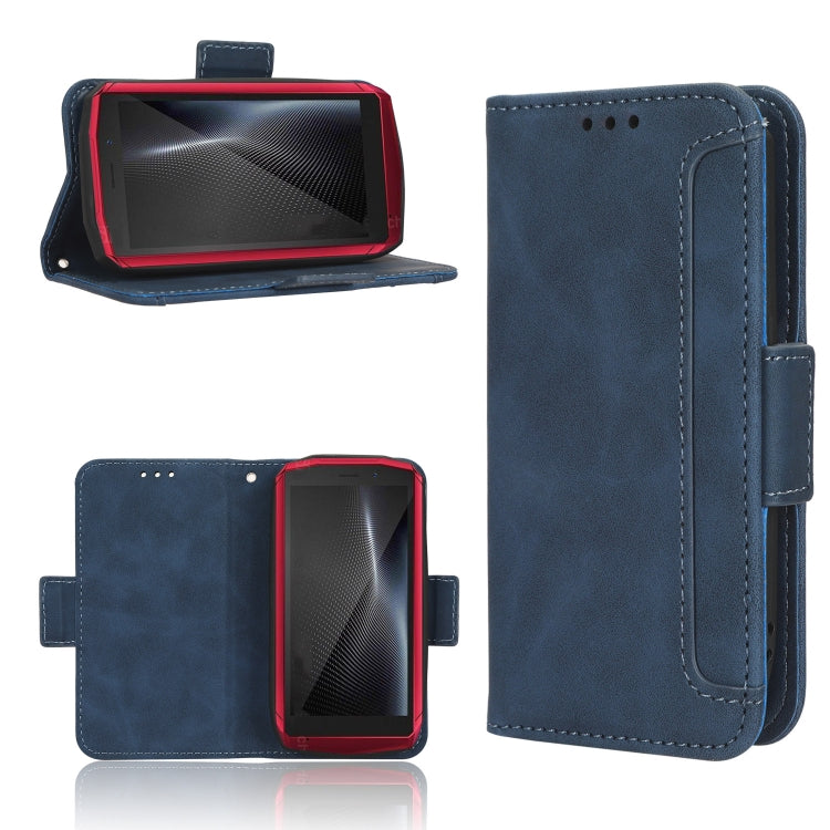 For Cubot Pocket / P50 Skin Feel Calf Texture Card Slots Leather Phone Case