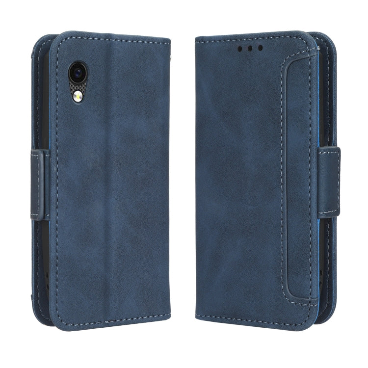 For Cubot Pocket / P50 Skin Feel Calf Texture Card Slots Leather Phone Case