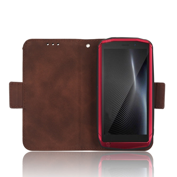 For Cubot Pocket / P50 Skin Feel Calf Texture Card Slots Leather Phone Case