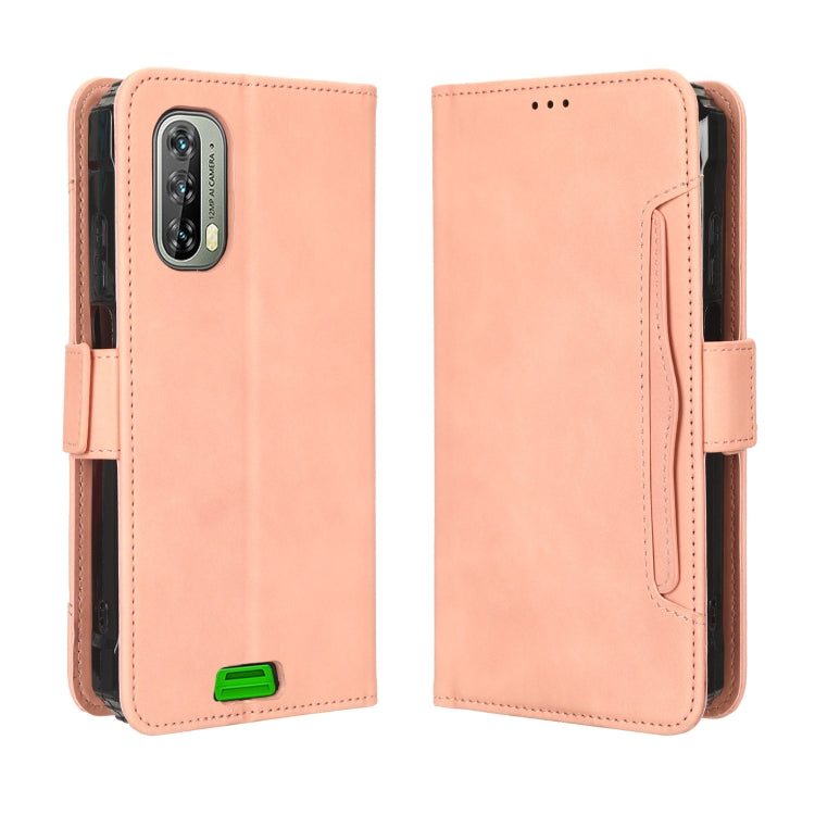 For Blackview BV7100 Skin Feel Calf Texture Card Slots Leather Phone Case