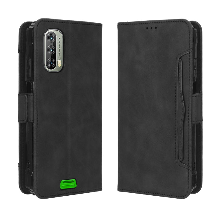 For Blackview BV7100 Skin Feel Calf Texture Card Slots Leather Phone Case