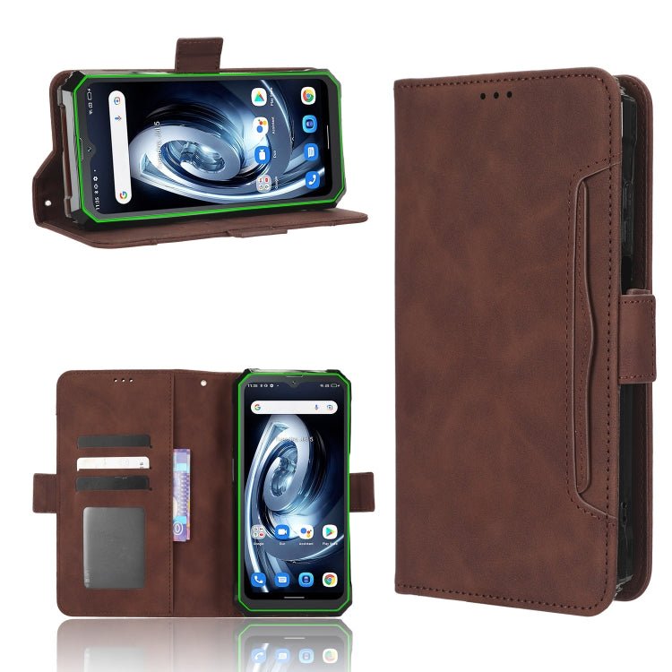 For Blackview BV7100 Skin Feel Calf Texture Card Slots Leather Phone Case