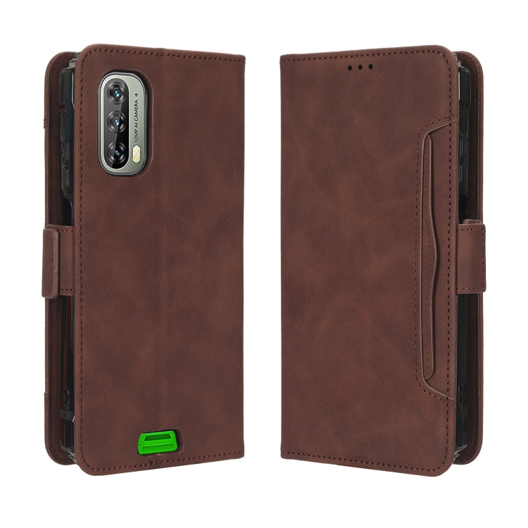 For Blackview BV7100 Skin Feel Calf Texture Card Slots Leather Phone Case