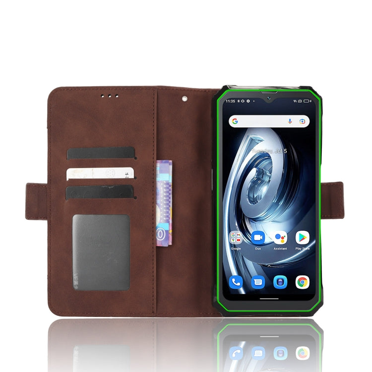 For Blackview BV7100 Skin Feel Calf Texture Card Slots Leather Phone Case