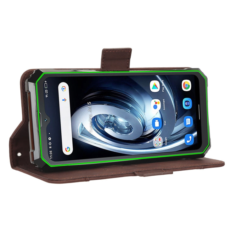 For Blackview BV7100 Skin Feel Calf Texture Card Slots Leather Phone Case