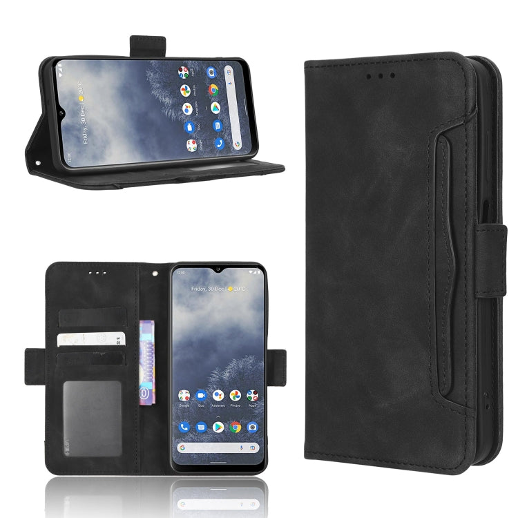 For Nokia G60 5G Skin Feel Calf Texture Card Slots Leather Phone Case
