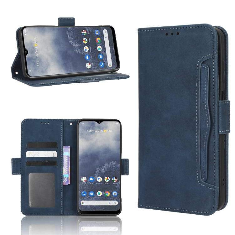For Nokia G60 5G Skin Feel Calf Texture Card Slots Leather Phone Case