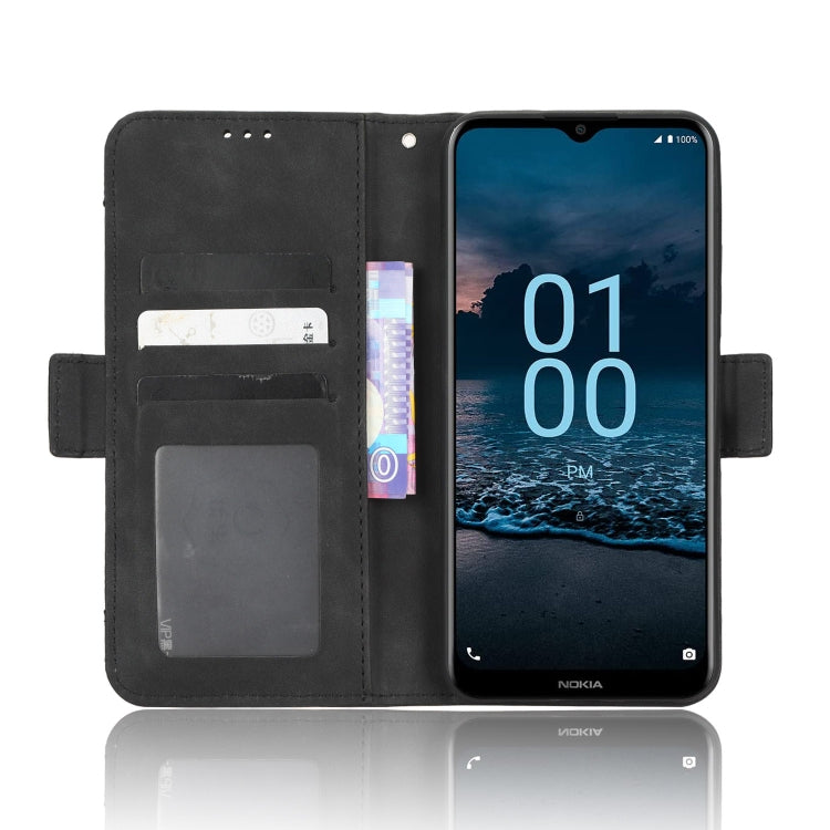 For Nokia G100 Skin Feel Calf Texture Card Slots Leather Phone Case