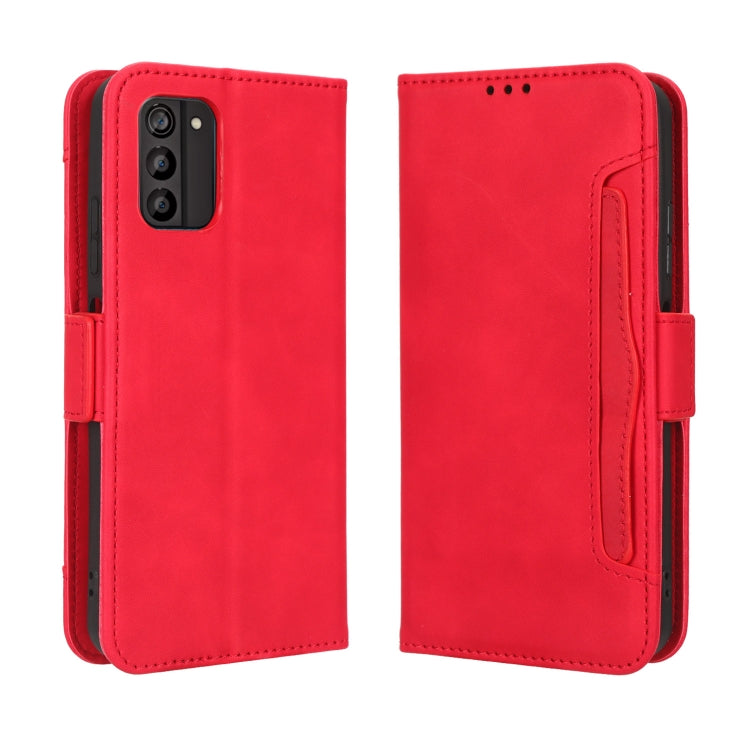 For Nokia G100 Skin Feel Calf Texture Card Slots Leather Phone Case