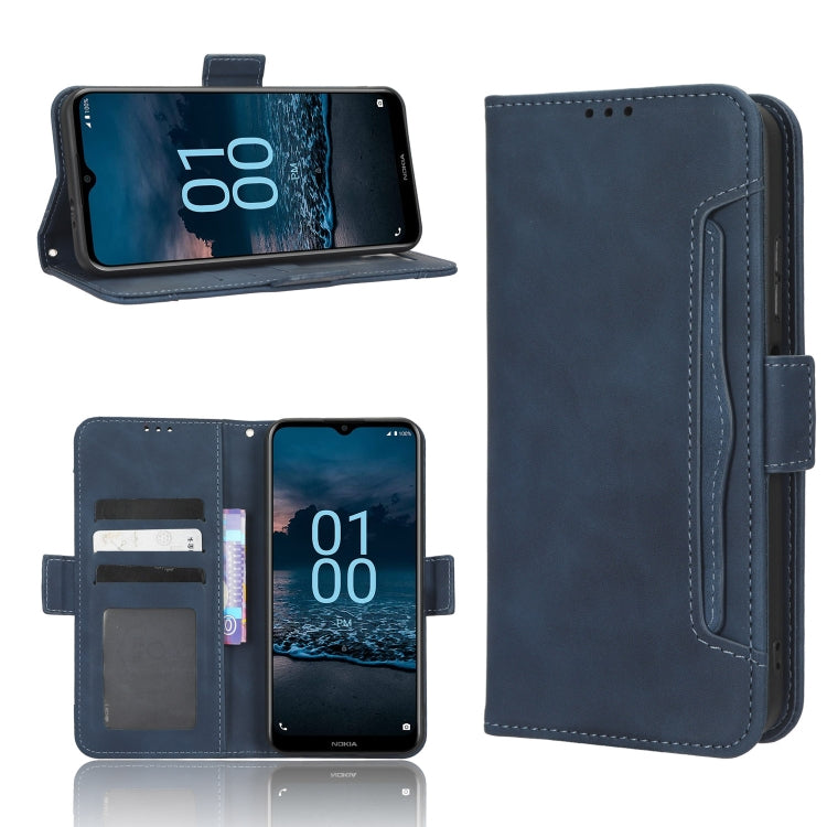 For Nokia G100 Skin Feel Calf Texture Card Slots Leather Phone Case