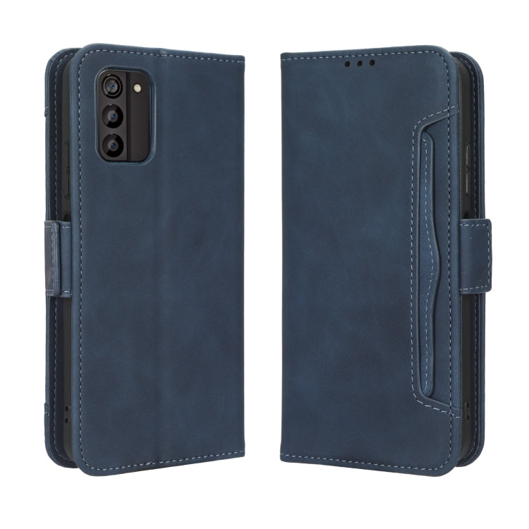 For Nokia G100 Skin Feel Calf Texture Card Slots Leather Phone Case