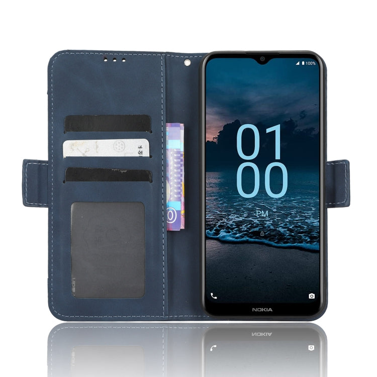 For Nokia G100 Skin Feel Calf Texture Card Slots Leather Phone Case