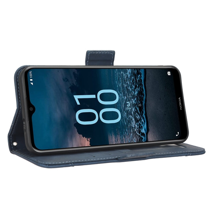 For Nokia G100 Skin Feel Calf Texture Card Slots Leather Phone Case