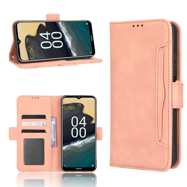 For Nokia G400 Skin Feel Calf Texture Card Slots Leather Phone Case