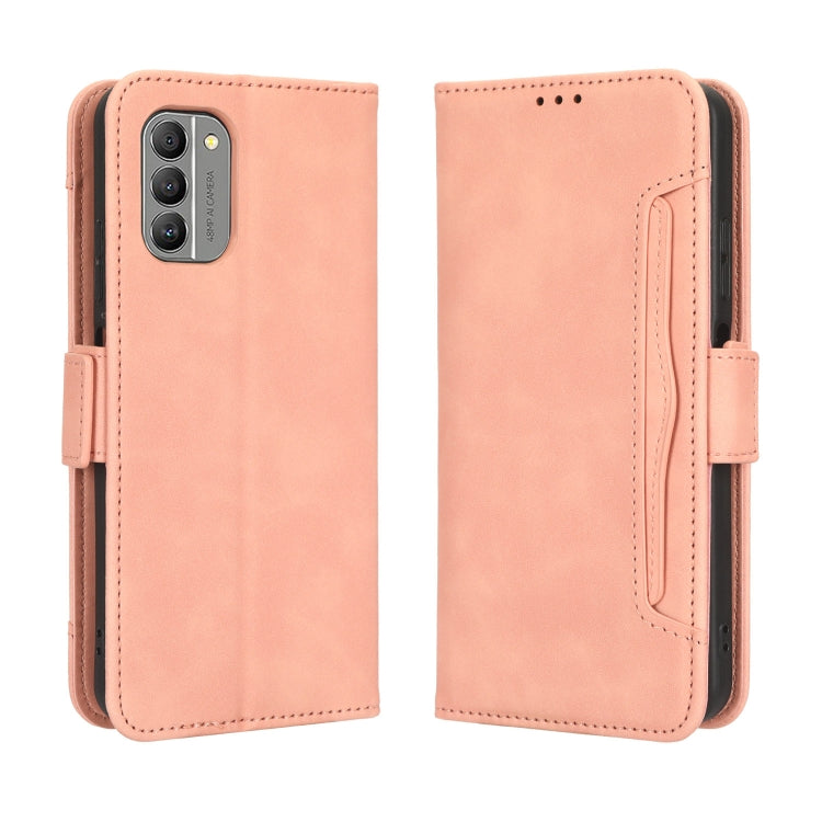 For Nokia G400 Skin Feel Calf Texture Card Slots Leather Phone Case