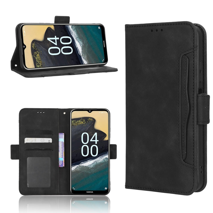 For Nokia G400 Skin Feel Calf Texture Card Slots Leather Phone Case