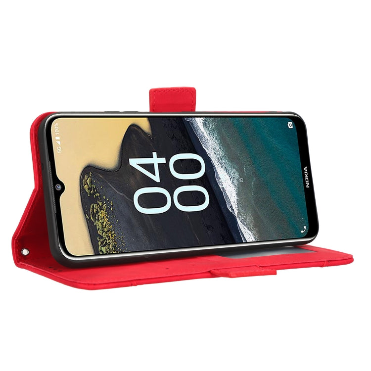 For Nokia G400 Skin Feel Calf Texture Card Slots Leather Phone Case