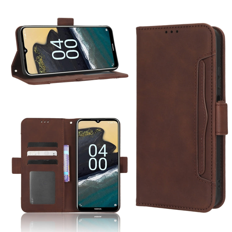 For Nokia G400 Skin Feel Calf Texture Card Slots Leather Phone Case