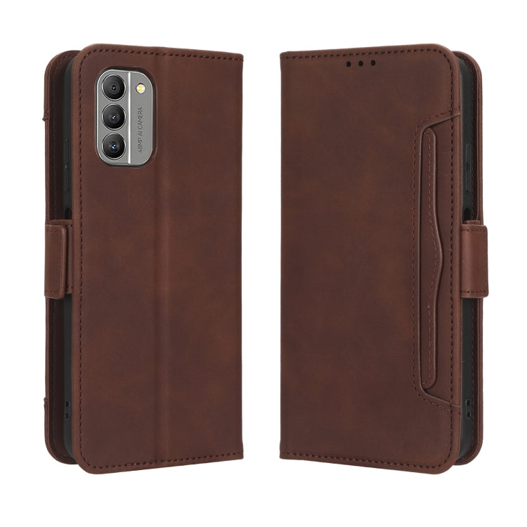 For Nokia G400 Skin Feel Calf Texture Card Slots Leather Phone Case