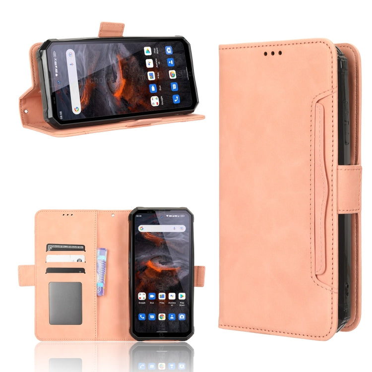 For Oukitel WP19 Skin Feel Calf Texture Card Slots Leather Phone Case