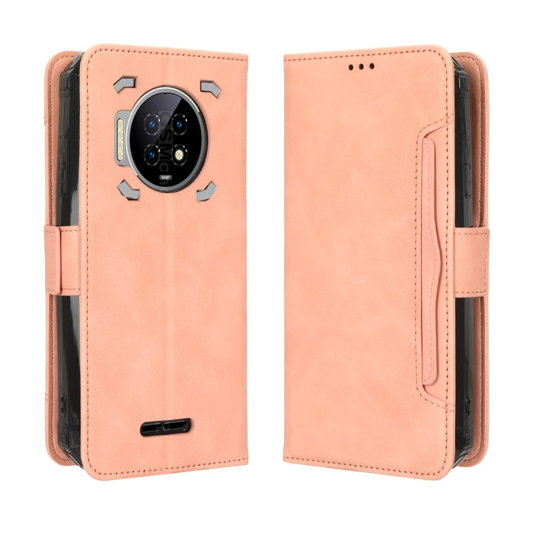 For Oukitel WP19 Skin Feel Calf Texture Card Slots Leather Phone Case