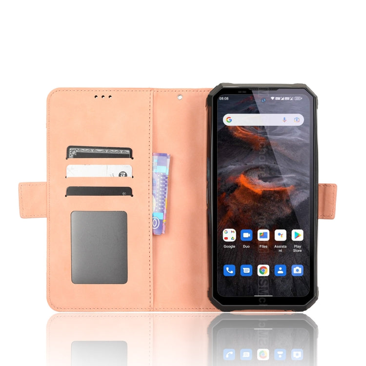 For Oukitel WP19 Skin Feel Calf Texture Card Slots Leather Phone Case