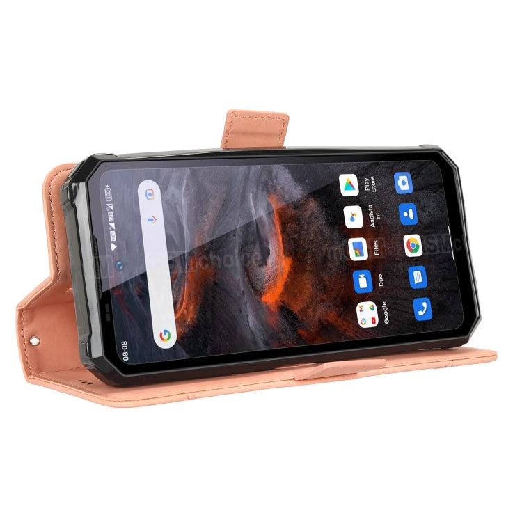 For Oukitel WP19 Skin Feel Calf Texture Card Slots Leather Phone Case