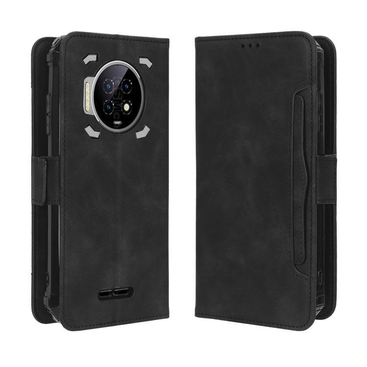 For Oukitel WP19 Skin Feel Calf Texture Card Slots Leather Phone Case