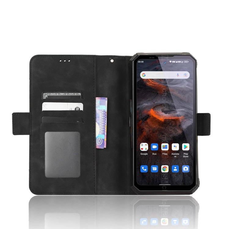 For Oukitel WP19 Skin Feel Calf Texture Card Slots Leather Phone Case