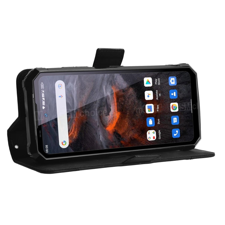 For Oukitel WP19 Skin Feel Calf Texture Card Slots Leather Phone Case
