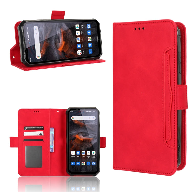 For Oukitel WP19 Skin Feel Calf Texture Card Slots Leather Phone Case