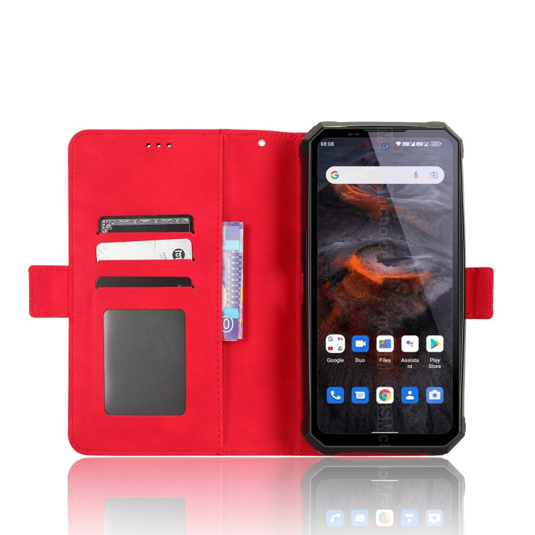 For Oukitel WP19 Skin Feel Calf Texture Card Slots Leather Phone Case