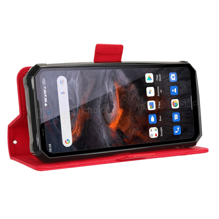 For Oukitel WP19 Skin Feel Calf Texture Card Slots Leather Phone Case