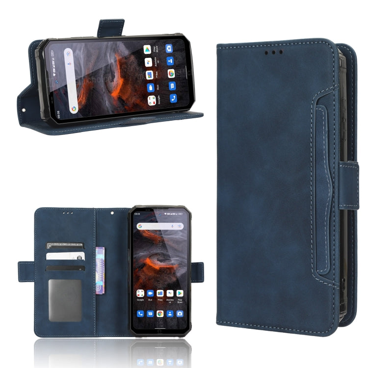 For Oukitel WP19 Skin Feel Calf Texture Card Slots Leather Phone Case