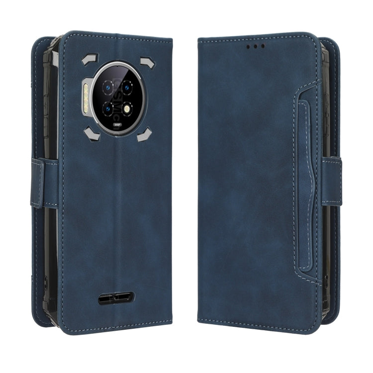 For Oukitel WP19 Skin Feel Calf Texture Card Slots Leather Phone Case